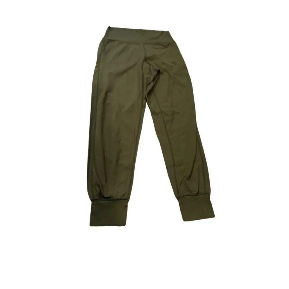 EUC Colorfulkoala khaki Green athletic jogger medium
